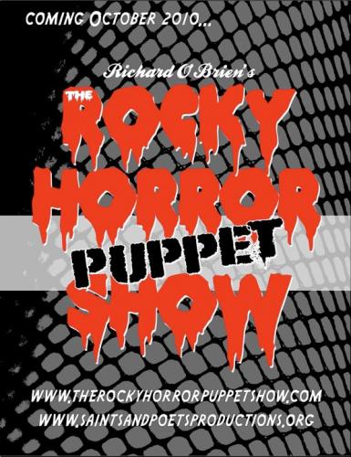 rocky horror puppet show poster